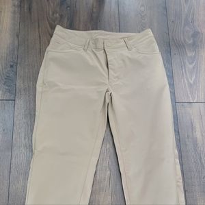 Stretchy khaki pants